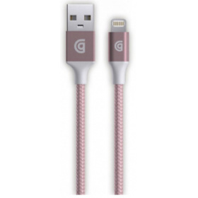 Кабель Griffin Lightning to USB Charge/Sync Cable, Braided 1m - Rose Gold printio brain griffin