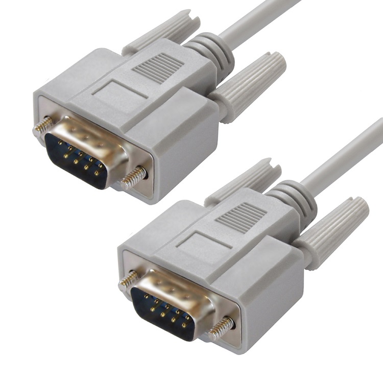 

Кабель COM RS-232 Greenconnect GCR-DB9CM2M-1.8m, 9M AM / 9M AM, серый