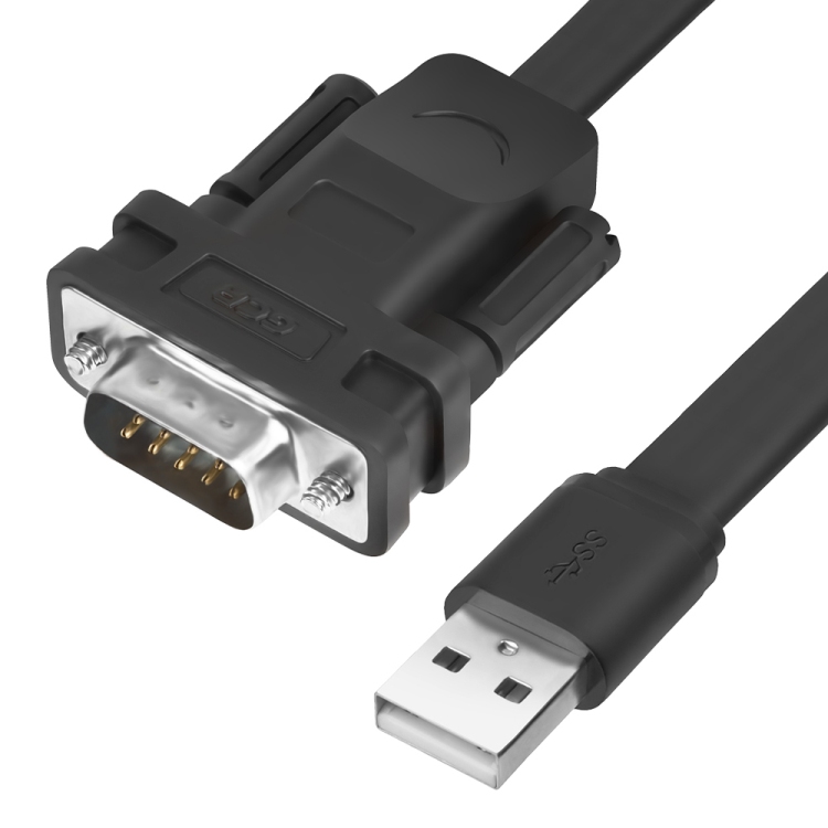 

Конвертер USB 2.0 AM - DB9 RS-232 Greenconnect GCR-UOC5M-BCG-3.0m