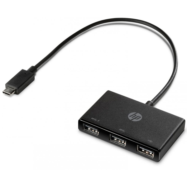 Адаптер HP (Z8W90AA) USB-C to USB-A Hub