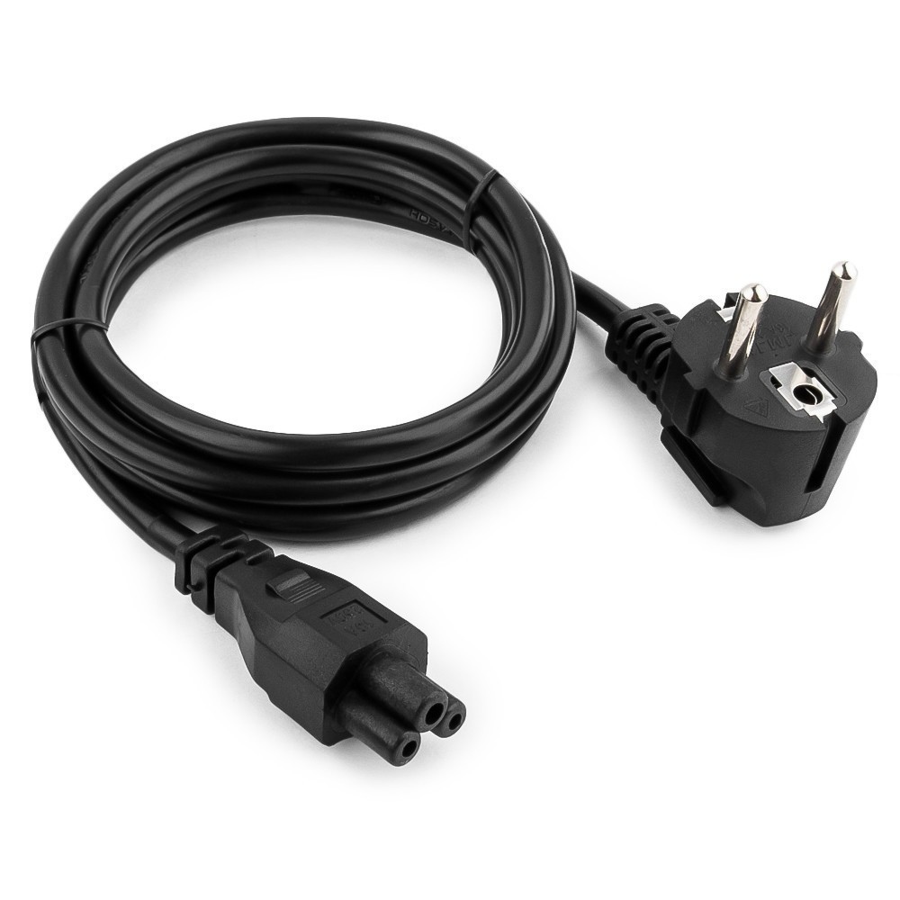 

Кабель питания для ноутбуков Cablexpert PC-186-ML12-3M, 3м, Schuko- C5, 10А, пакет
