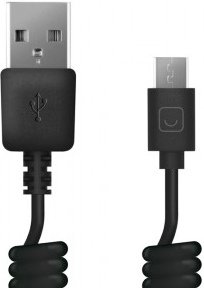 

Кабель Prime Line 7209 USB - micro USB, 1,5 м., витой, черный