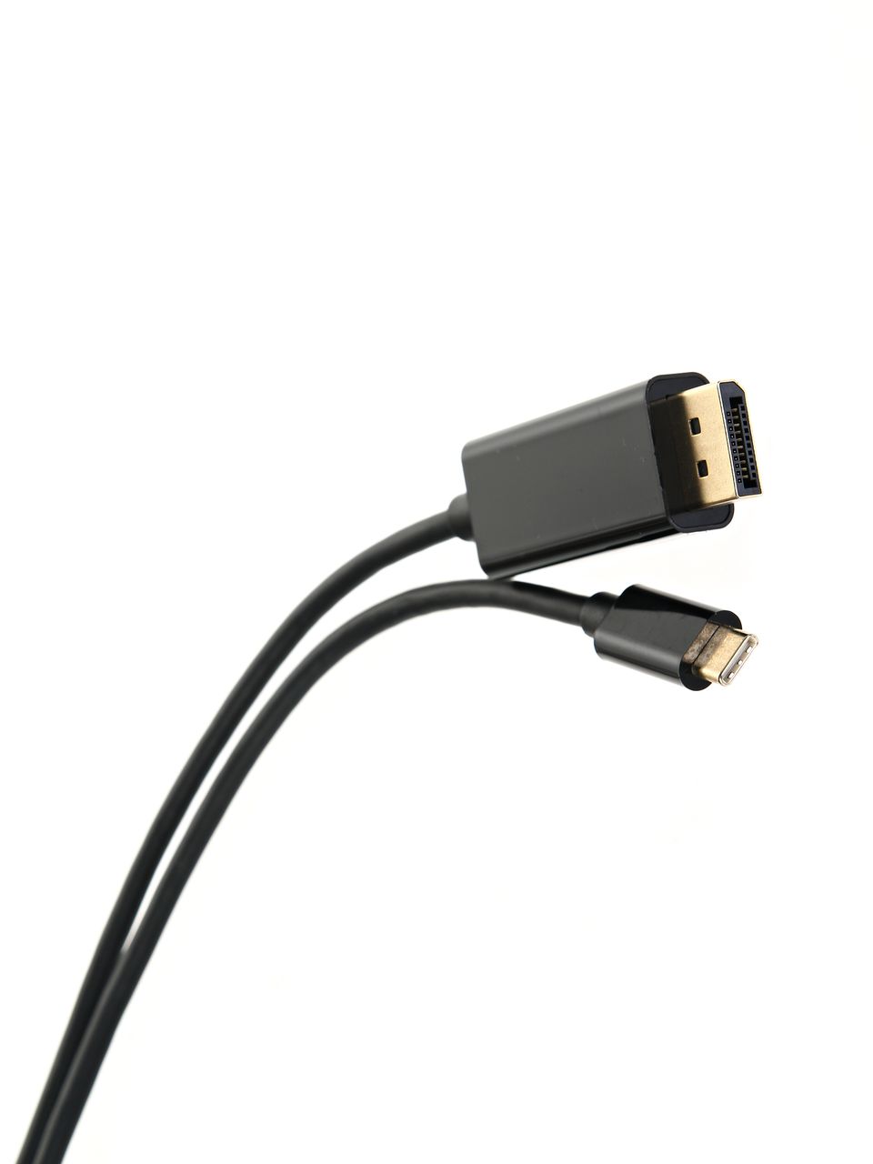 

Кабель USB Type-C - DP VCOM CU422C-1M, 1 м, черный