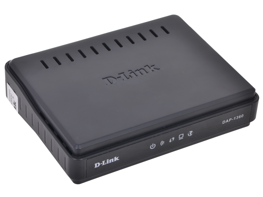 Точка доступа D-Link DAP-1360U/A1A Беспроводная 2,4 ГГц (802.11n) точка доступа, до 300 Мбит/с