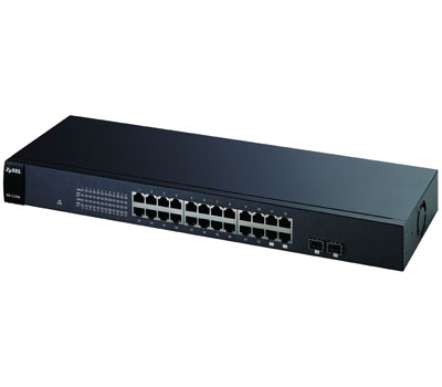 

Коммутатор Zyxel GS-1124A 24-портовый коммутатор Gigabit Ethernet