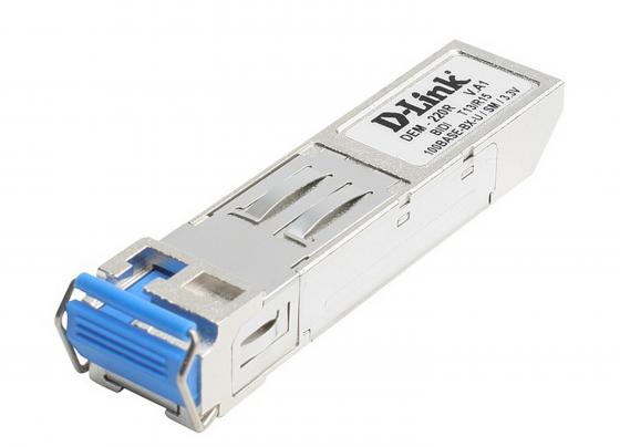 

Модуль D-Link DEM-220R Двунаправленный SFP-трансивер Fast Ethernet для оптического кабеля (Tx: 1310нм, Rx: 1550 нм)