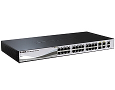 

Коммутатор D-Link DES-1210-28/ME/B2A WebSmart коммутатор 2 уровня с 24 портами 10/100Base-T + 2 портами 10/100/1000BASE-T + 2 комбо-портами 10/100/100