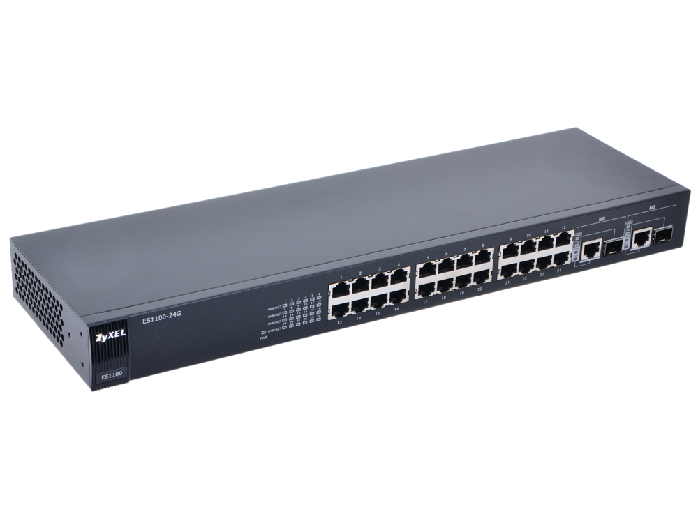 

Коммутатор ZyXEL GS1100-24 24-портовый коммутатор Gigabit Ethernet