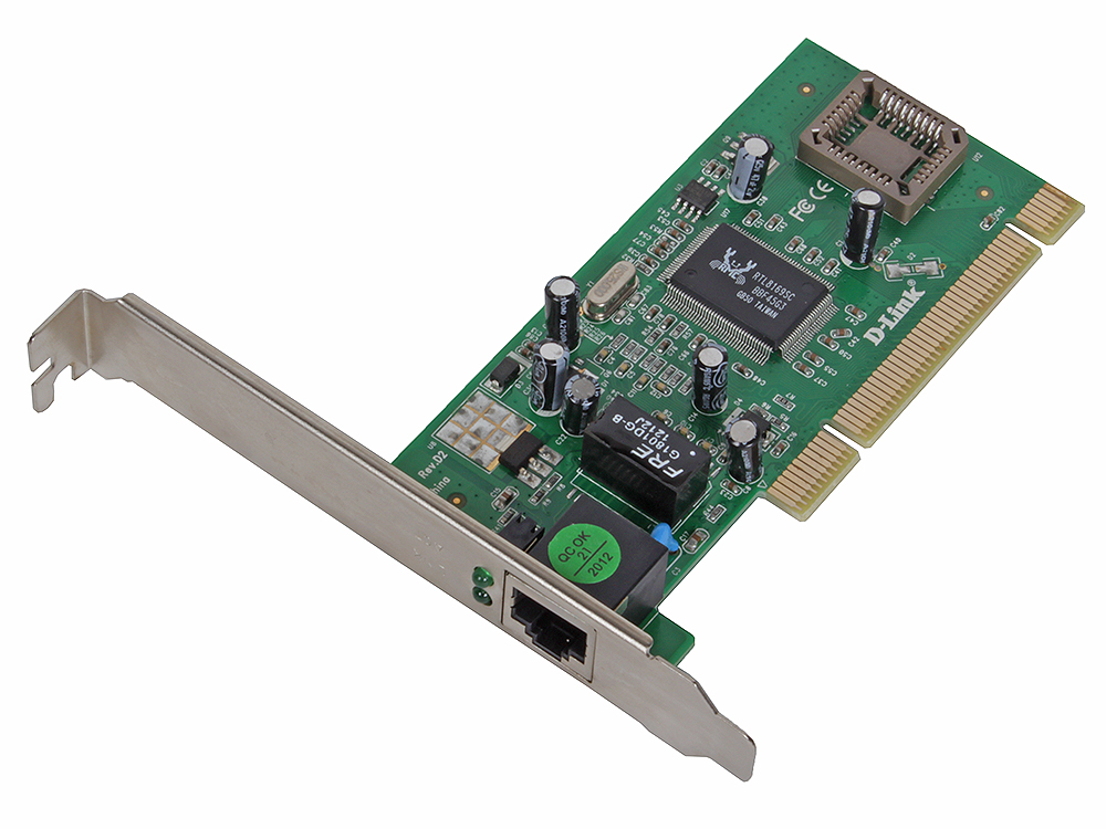 Сетевой адаптер D-Link DGE-530T/10/D2C Сетевой PCI-адаптер с 1 портом 10/100/1000Base-T (10шт. в коробке с одинм комплектом драйверов)