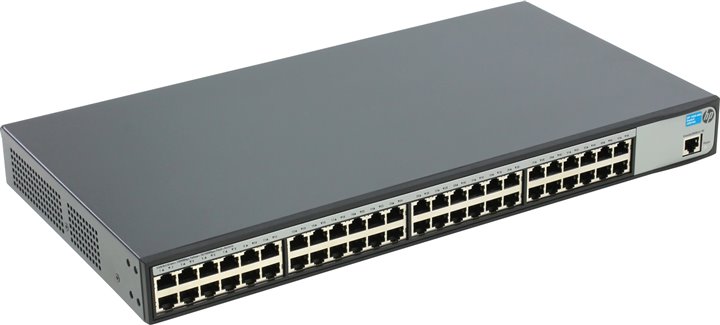 

Коммутатор HP 1620-48G (JG914A) Управляемые коммутаторы L2 с 48 портами RJ-45 10/100/1000 с автоматическим определением скорости