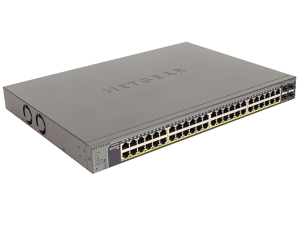 

Коммутатор NETGEAR GS752TP-100EUS Управляемый гигабитный Smart-коммутатор на 52 порта