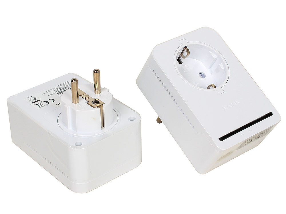 

Адаптер PowerLine D-Link DHP-P309AV/C1A Комплект из двух PowerLine-адаптеров DHP-P308AV