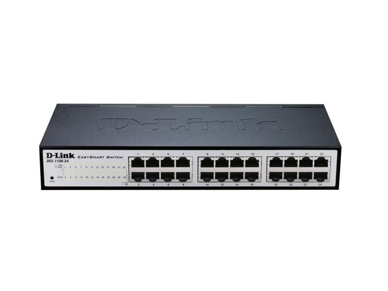 

Коммутатор D-LINK DGS-1100-24/ME/B1A управляемый 24 порта 10/100/1000Mbps EasySmart