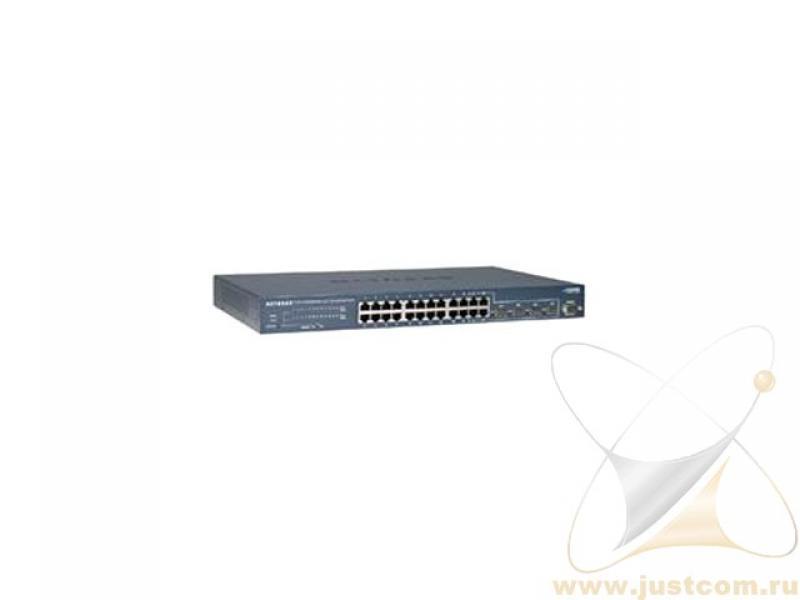 

Коммутатор Netgear GSM7224EU, 24-ports 10/100/1000Mbps