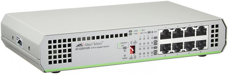 

Коммутатор Allied Telesis AT-GS910/8-50 неуправляемый 8 портов 10/100/1000
