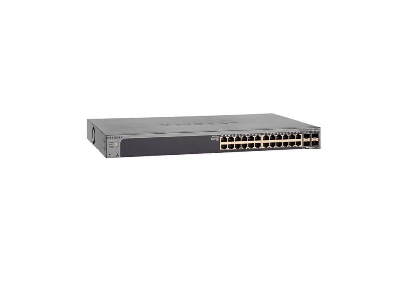

Коммутатор Netgear GS728TX-100NES управляемый 24 порта 10/100/1000Mbps 2хSFP
