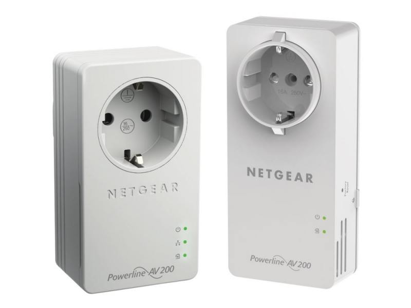 

Сетевой адаптер Netgear XAU2511-100PES Powerline AV 200 Мбит/с 1xLAN 1xUSB2.0 сквозная розетка