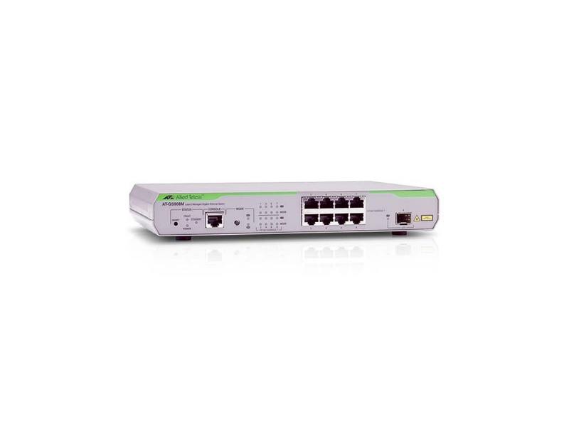 

Коммутатор Allied Telesis AT-GS908M-50 управляемый 8 портов 10/100/1000TX 1xSFP