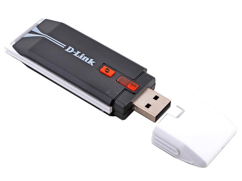 

Беспроводной Wi-Fi адаптер D-LINK DWA-140 802.11bgn, 300Mbps, 2.4GHz, USB