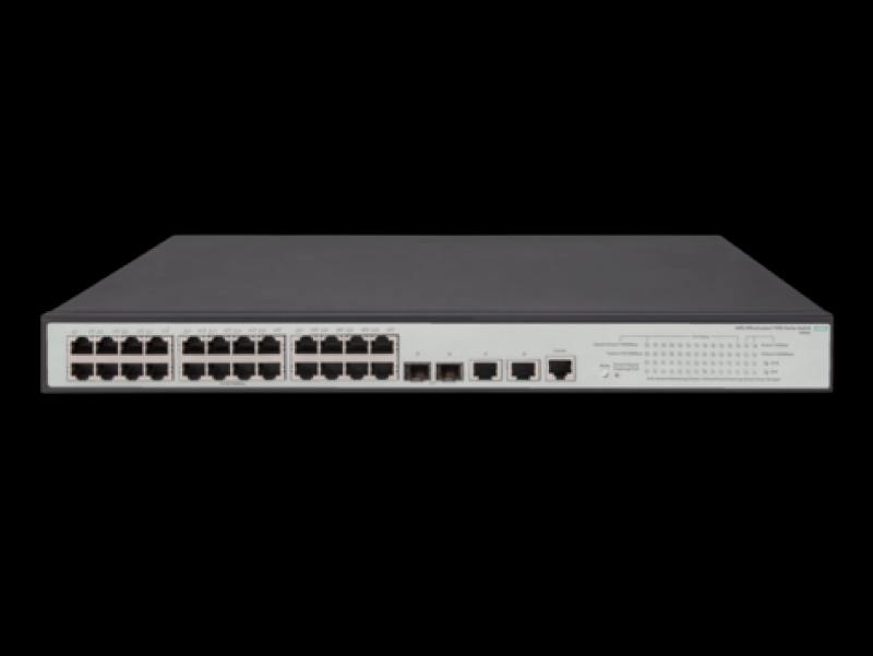 

Коммутатор HP 1950-24G-2SFP+-2XGT-PoE+ S управляемый 24 порта 10/100/1000Mbps 4xSFP JG962A