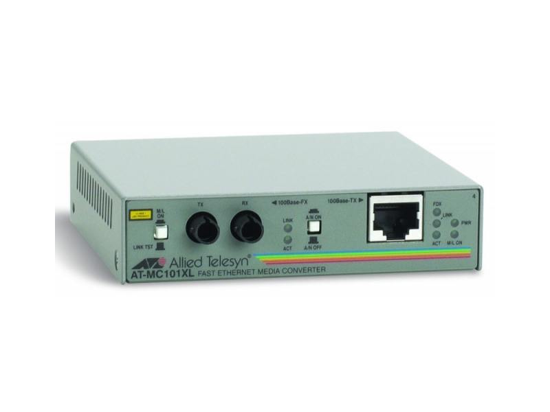 

Медиаконвертер Allied Telesis AT-MC101XL-20 100TX RJ-45 to 100FX ST Fast Ethernet