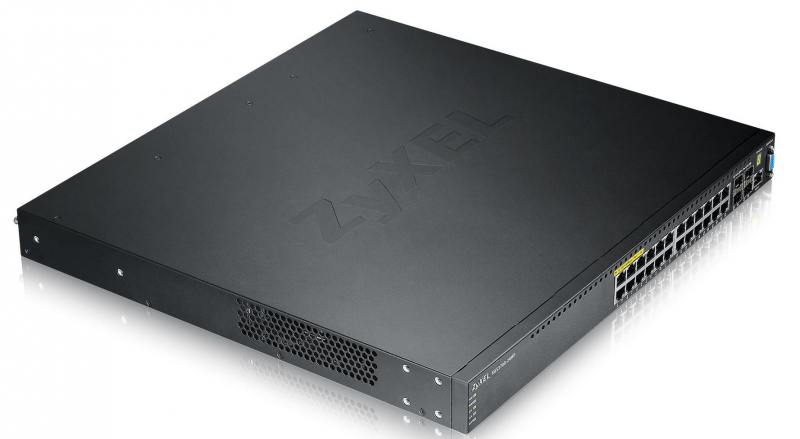 

Коммутатор Zyxel XGS3700-24HP управляемый 24 порта 10/100/1000Mbps