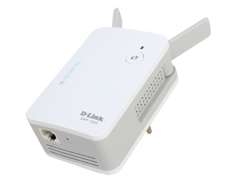 

Точка доступа D-Link DAP-1620/RU/A1A Беспроводной двухдиапазонный повторитель АС1200