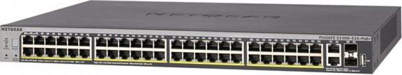 

Коммутатор NETGEAR GS752TXP-100NES управляемый 48 портов 10/100/1000Mbps 2хSFP+