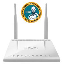 

Маршрутизатор UPVEL UR-344AN4G v1.2 300 Мбит/с Беспроводной ADSL2+ маршрутизатор стандарта N, 2,4 ГГц, 802.11b/g/n, 1 порт WAN 10/100 Мбит/с + 4 порта
