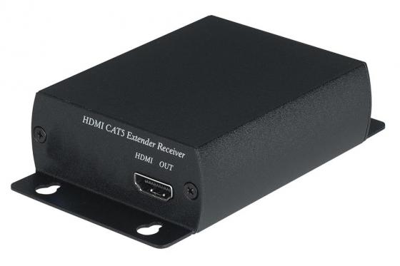 

Приёмник SC&T HE01SR для HDMI-сигнала по одному кабелю витой пары неэкранированной до 45м