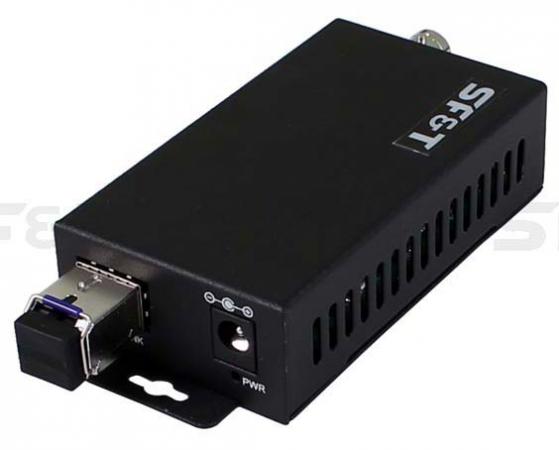 

Приёмник SF&T SFS10S5R/small SDI по оптоволокну миниатюрный 1 канал SD-SDI/HD-SDI одномод 1 волокно