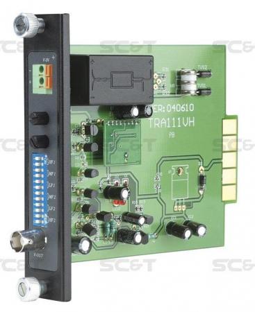 

Приемник SC&T TRA111VH активный с повышенной помехоустойчивостью грозозащита