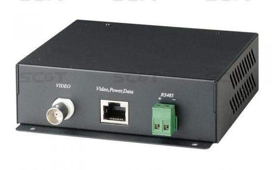 

Передатчик SC&T TTP111VPDC для передачи видео RS485 и питания пассивный по витой паре до 300м