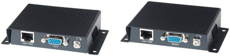 

Комплект SC&T TTP111VGA приемник + передатчик для передачи VGA сигнала по кабелю витой паре STP или