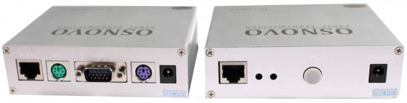 

Комплект OSNOVO TA-VKM/1+RA-VKM/1 приемник + передатчик для передачи VGA/Клавиатура/Мышь до 50 м