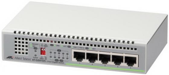 

Коммутатор Allied Telesis AT-GS910/5E-50 неуправляемый 5 портов 10/100/1000Mbps