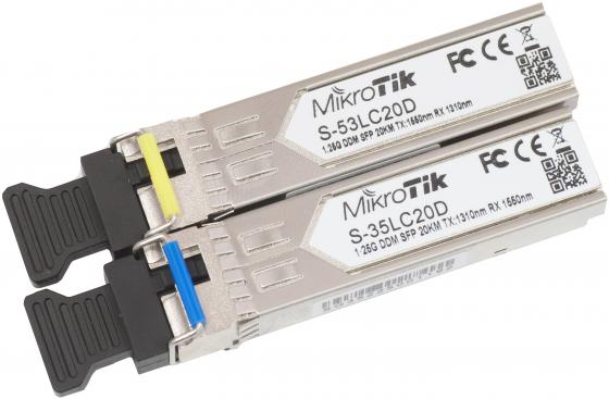 

Комплект модулей Mikrotik S-3553LC20D+S53LC20D