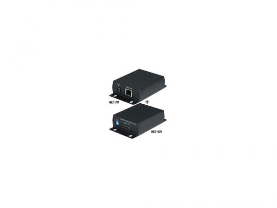 

Комплект SC&T HE01S передатчик HE01ST +приемник HE01SR передачи HDMI сигнала по одному кабелю витой