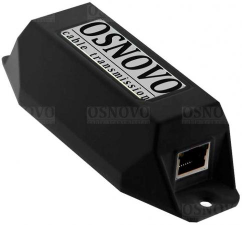 

Удлинитель PoE Osnovo E-PoE/1 10/100M Fast Ethernet до 500м