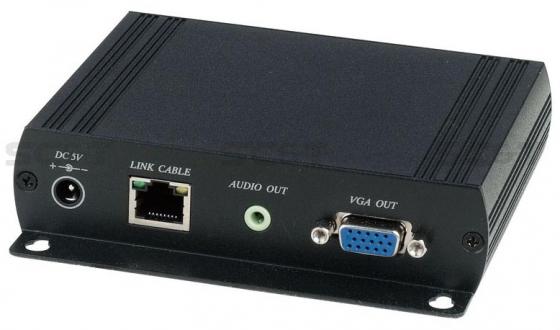 

Дополнительный приемник SC&T VKM03R для комплекта VKM03 передачи VGA + 4USB + RS232 + Audio + IR