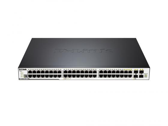 

Коммутатор D-LINK DGS-3120-48PC/B1ARI Управляемый коммутатор 3 уровня с 44 портами 10/100/1000Base-T, 4 комбо-портами 100/1000Base-T/SFP, 2 портами 10