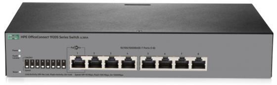

Коммутатор HP 1920S управляемый 8 портов 10/100/1000Mbps JL380A