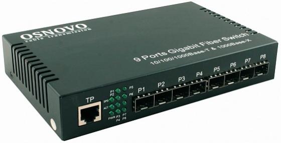 

Коммутатор Osnovo SW-70108 неуправляемый 1 порт 10/100/1000Mbps 8xSFP