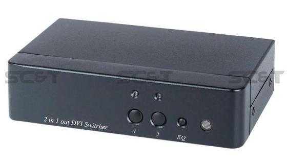 

Коммутатор SC&T DS02 для DVI- сигнала 2 входа / 1 выход