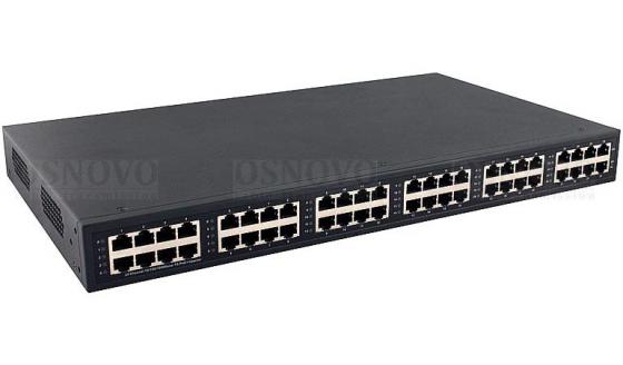 

Инжектор OSNOVO Midspan-24/370RGM PoE 24 порта максимальная выходная мощность 370 Вт