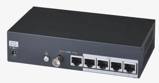 

Коммутатор SC&T IP02PHK PoE 4-портовый