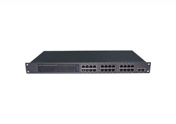 

Коммутатор Osnovo SW-62422/B 24 порта 10/100Mbps 2xSFP