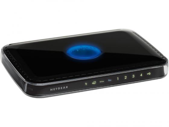 

Беспроводной маршрутизатор NETGEAR WNDR3400-100PES, 802.11n 600Mbps, 1xWAN, 4xLAN FE, USB, IPTV, L2T