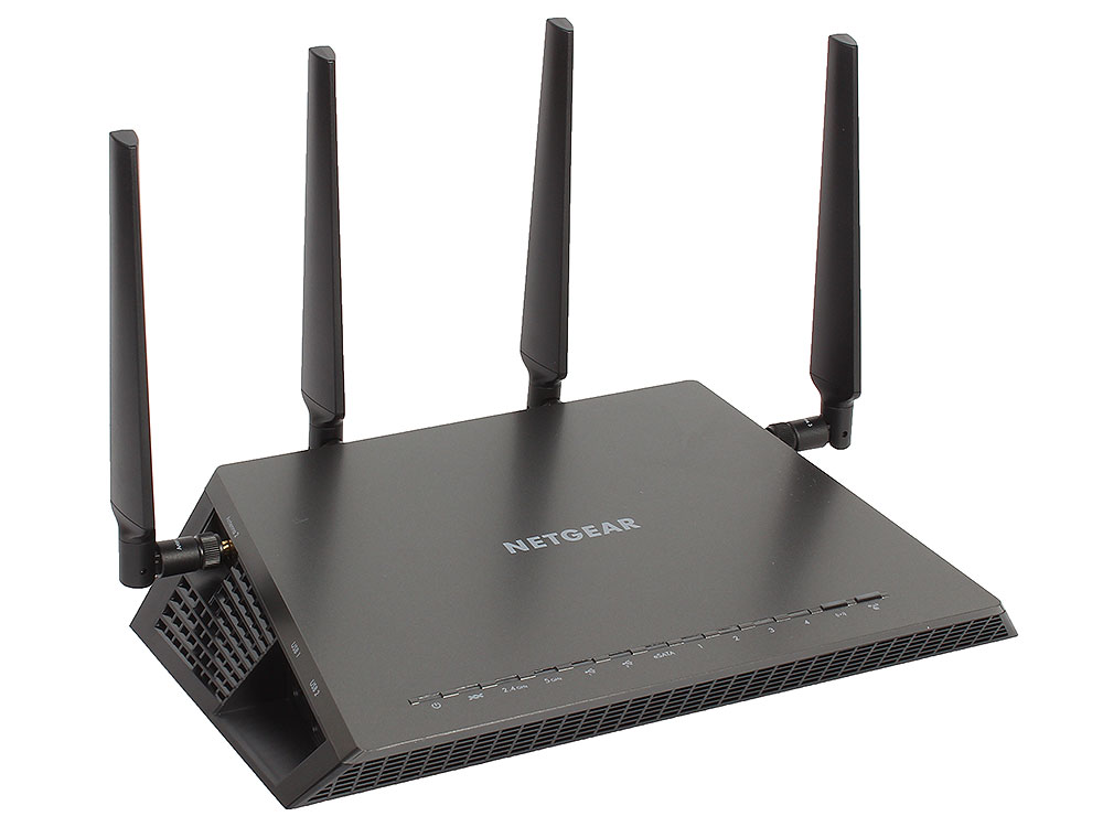 

Wi-Fi роутер NETGEAR D7800-100PES 802.11acbgn, 2533Mbps, 2.4/5GHz, 1xWAN, 4xLAN, 2xUSB