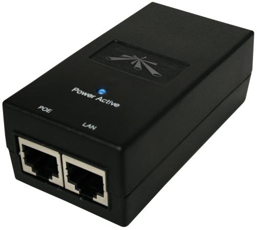 

Адаптер PoE Ubiquiti POE-48-24W-G 48V 0.5A 10/100/1000Mbps